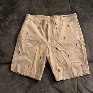 RARE Polo Ralph Lauren multi horse shorts